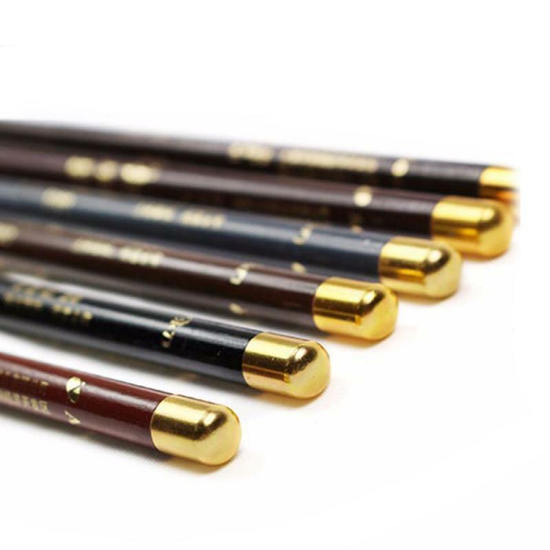 Verfügbar Augenbraue Bleistift Schatten Kosmetik Kunst Wasserdichte Langlebige Farbton Stereo Arten Farbige Schönheit Eye Brow Pen Werkzeuge