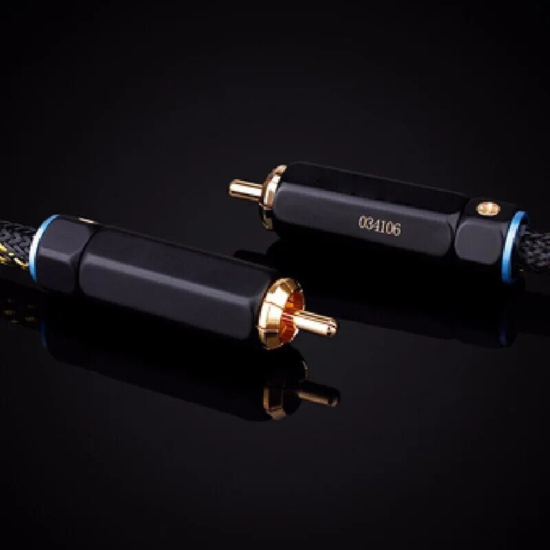 Canare RCA to RCA Cable Digital Coaxial Audio Cable Male Stereo Connector for TV DVD Amplifier Hifi Subwoofer Toslink