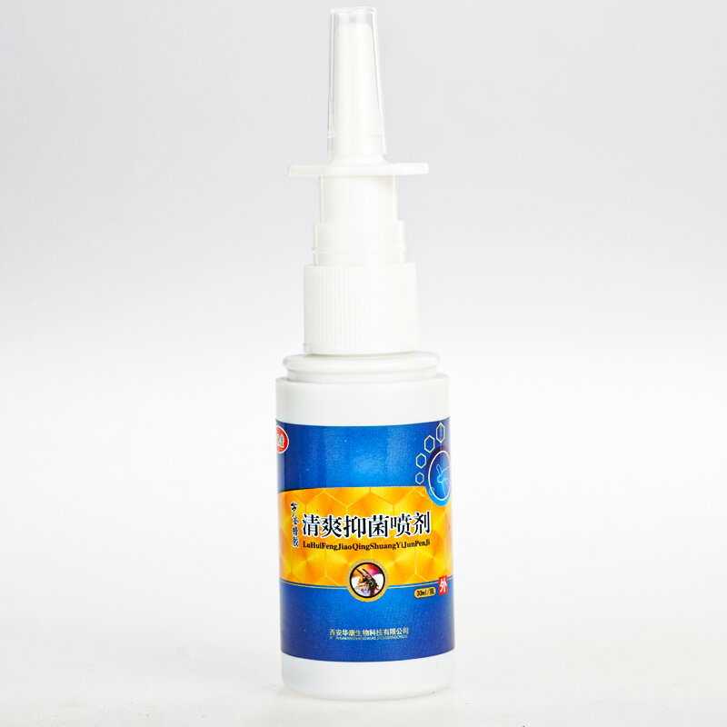 100% ervas naturais rinite spray sinusite congestão nasal coceira alérgica nariz cuidados médicos de saúde