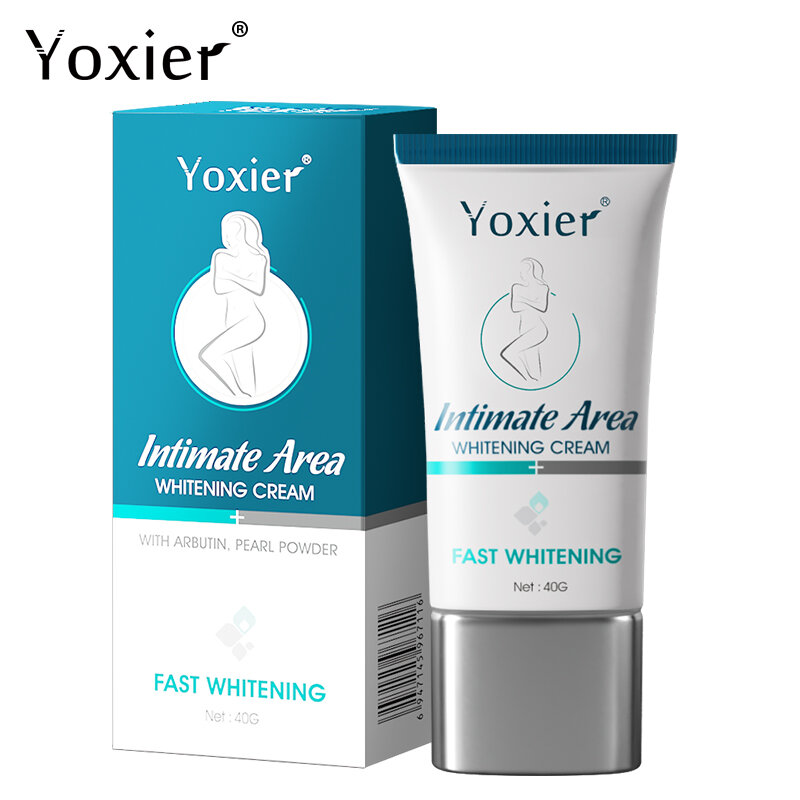 Отбеливающий крем Yoxier для интимной области, восстанавливающий, увлажняющий, питающий никотинамидный уход за кожей тела, 40 г