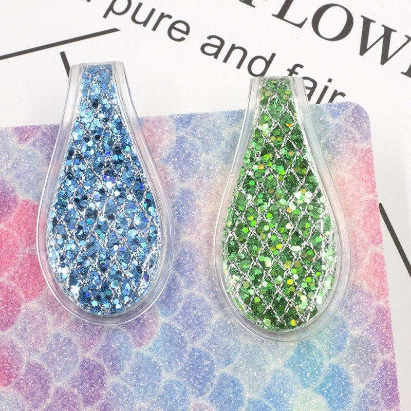Creative Fish-scale Sequin Magnetic Bookmark Handmade Book Decoration Cute Magnet Page Markers Reading Student Office Stationery