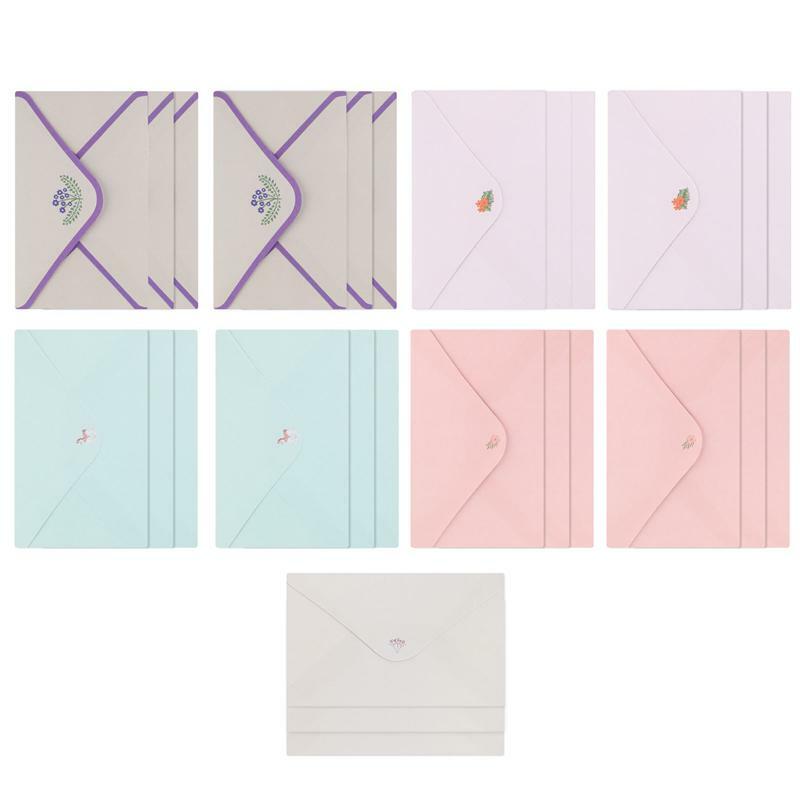 45pcs A5 Letter Writing Paper Creative Stationery Letter Paper Envelope Kit