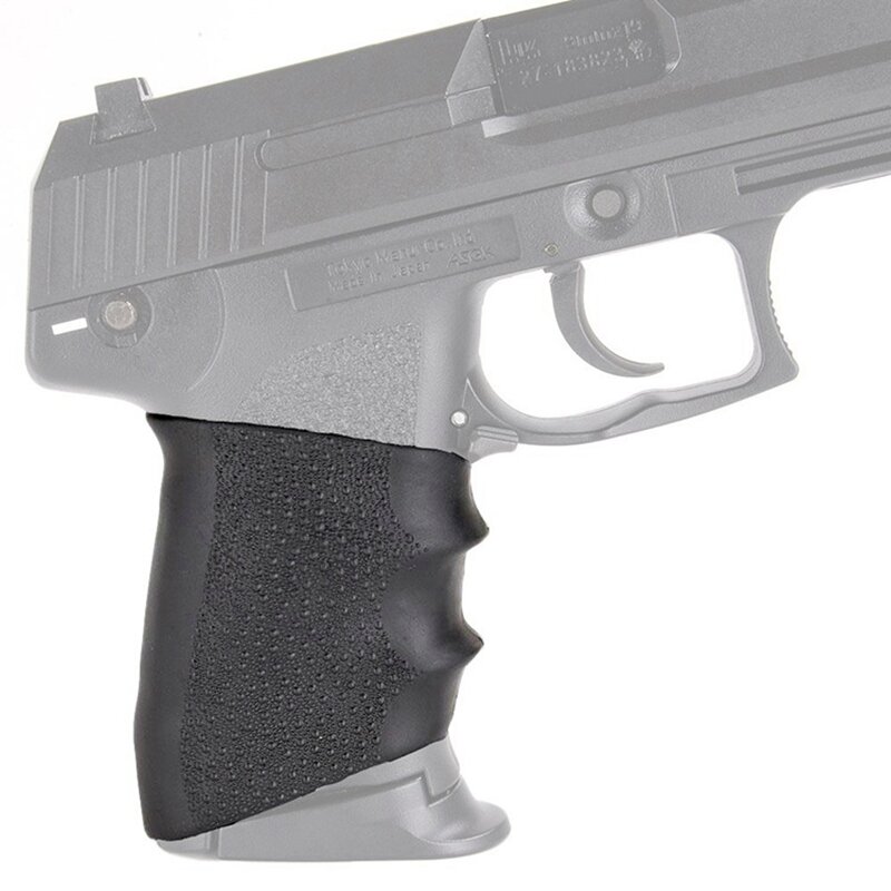 Empuñaduras tácticas de goma para Glock y Oher, manga de guante, empuñaduras de agarre ventilado antideslizantes para pistola negra