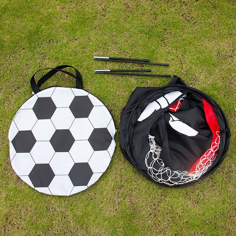 Детская футбольная сетка, Детская Портативная Складная сетка для футбола с сумкой