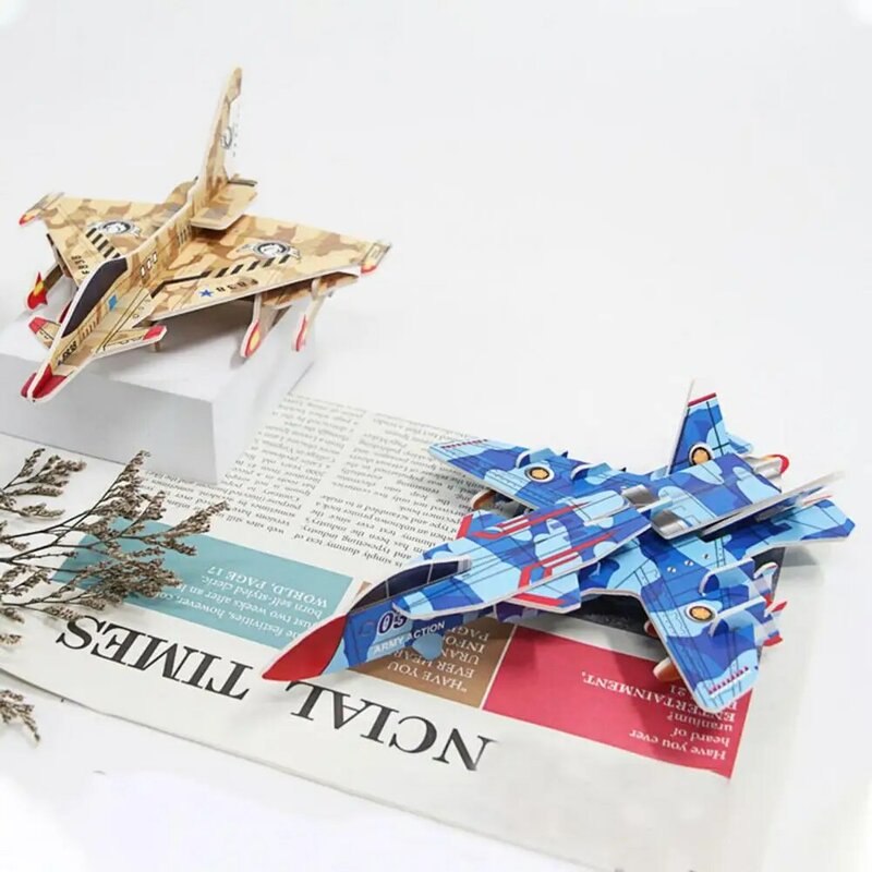 Teka-teki Lucu Kemampuan Belajar Aplikasi Luas Teka-teki Tempur Perakitan Mainan Jigsaw 3D Teka-teki