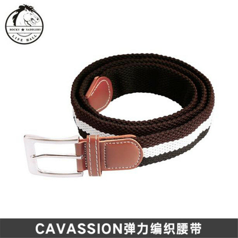 Cintura da equitazione elastica equestre Cavassion che può fissare i pantaloni in vita