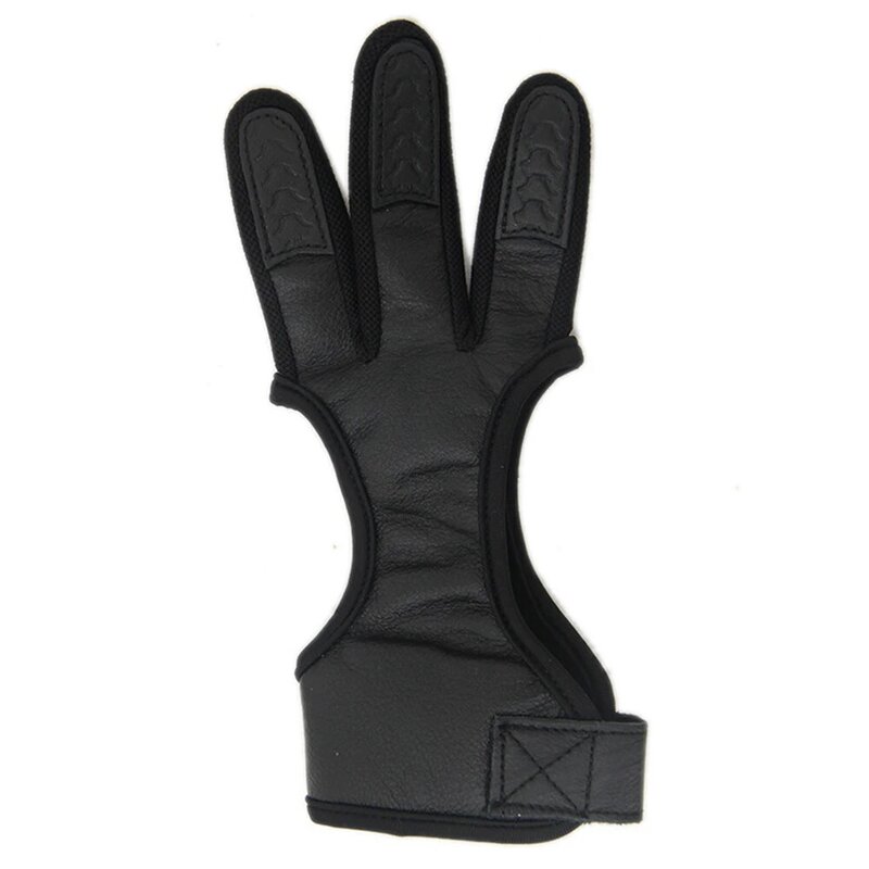 1Pc Vingers Hoge Elastische Hand Guard Beschermende Boogschieten Boog Schieten Handschoen Voor Recurve Compound Boog Jacht Fit Lh/rh Accessoire