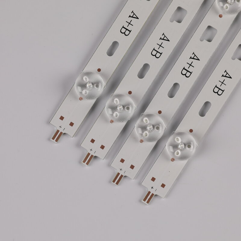 10 peças/kit faixa de led 5 lâmpadas para sony 40 "tv embutida tamanhos diferentes