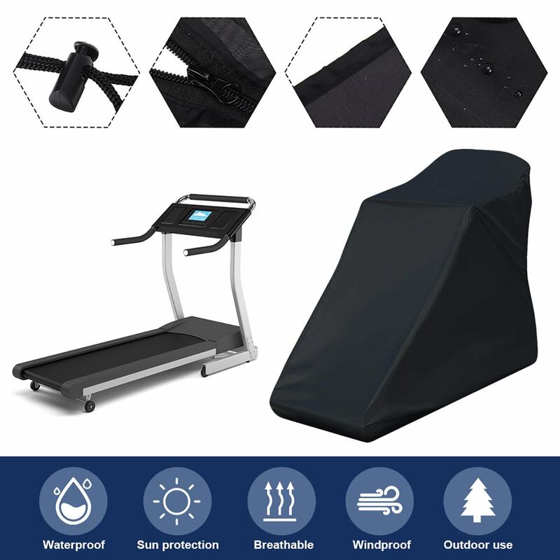 Waterproof Treadmill Cover Indoor Outdoor Running Jogging Machine Dust Proof Shelter Sun UV Protection Treadmill Dust Covers