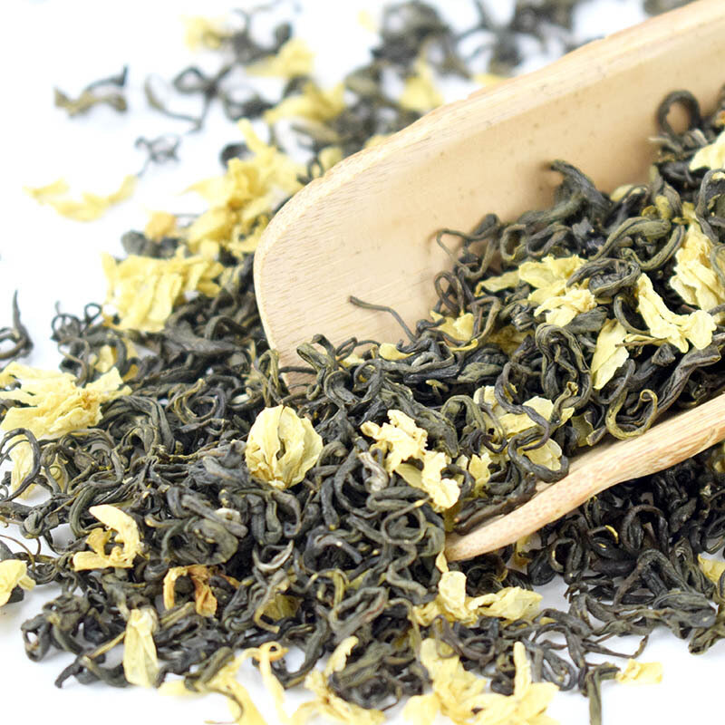 2021 jasmine chá verde jasmine flor natural chá chinês verde 250g
