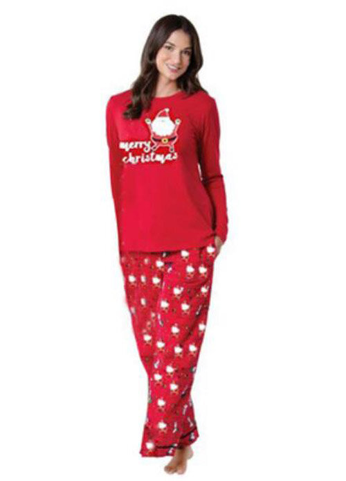 Pijamas familiares de Navidad para Año Nuevo, conjunto de ropa a juego para padre, madre, hija y niño, 2021