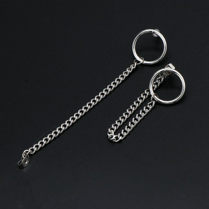 JAVRICK asymetryczny frędzel łańcuszek agrafka dynda spadek kolczyk Kpop koreańska biżuteria wykwintne kolczyki