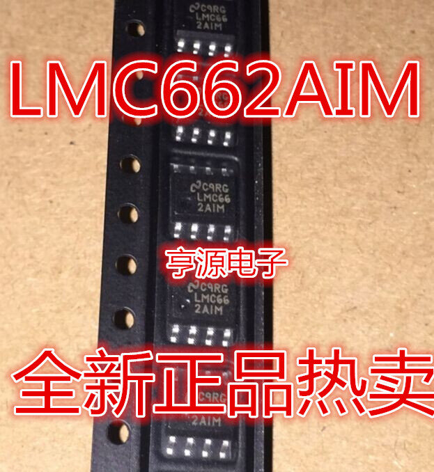10 piezas LMC662AIMX LMC662AIM LMC662 SOP8