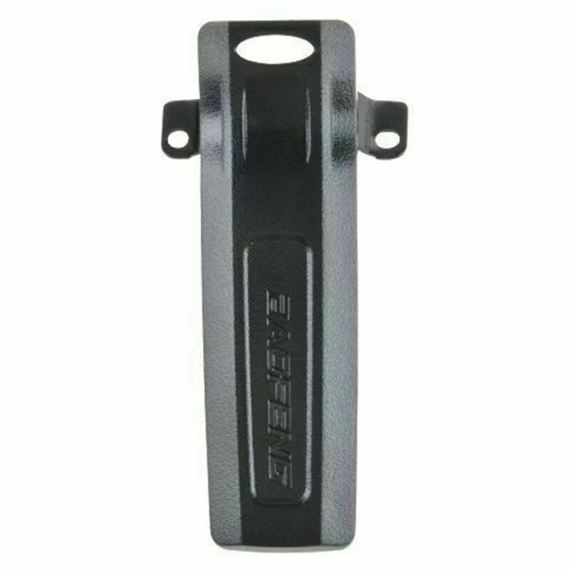 Clip di Clip di cinghia originali per Baofeng Uv-82 Cb radio bidirezionali walkie-talkie accessori Uv 82 8w indietro Clip di metallo