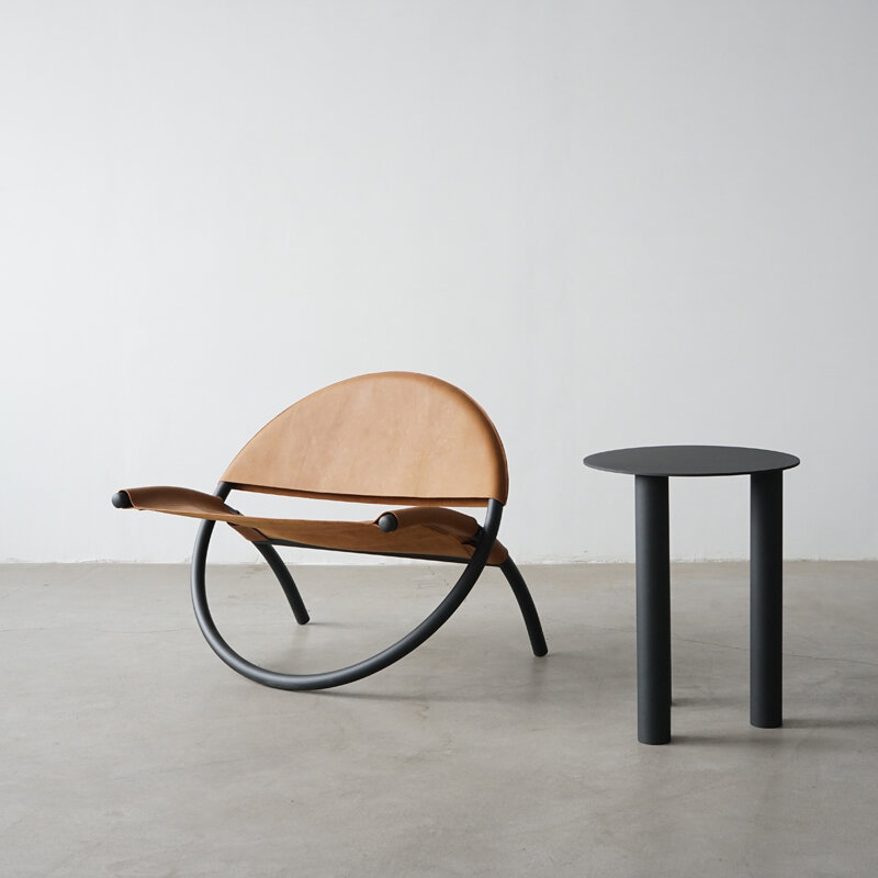 Cadeira reclinável clássica com sofá para uma pessoa, minimalista, arte em ferro, estilo nórdico, móveis para casa