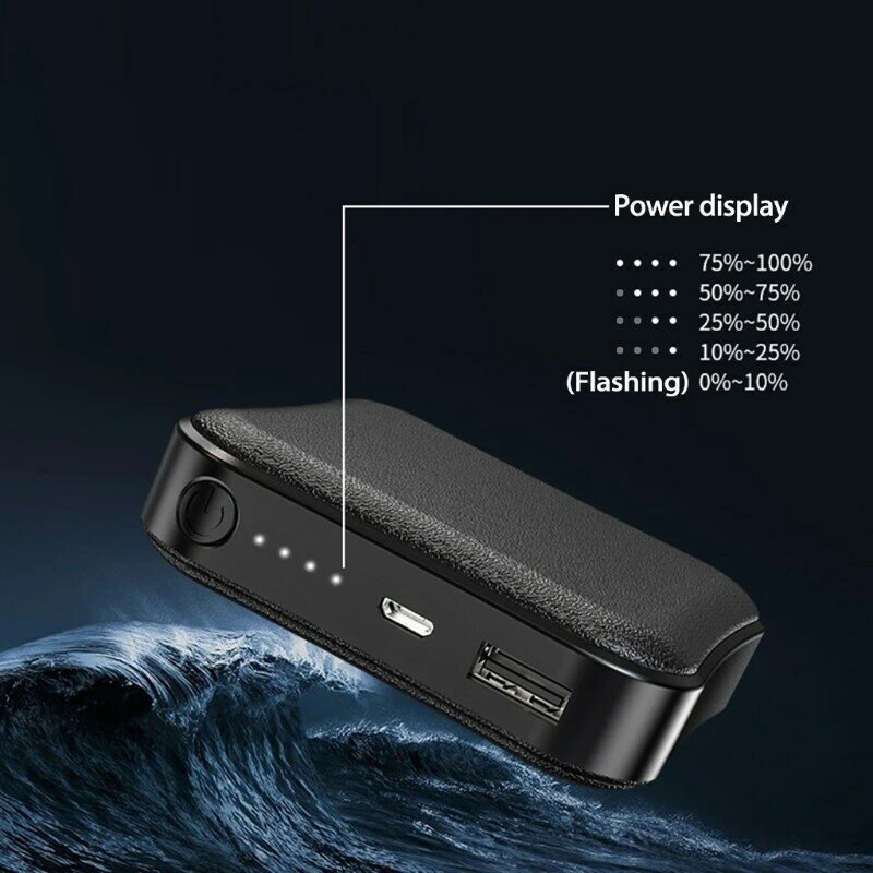 Caricabatterie 10000mAh Mini Power Bank portatile campeggio batteria di Backup esterna uscite USB 2.1A ricarica rapida