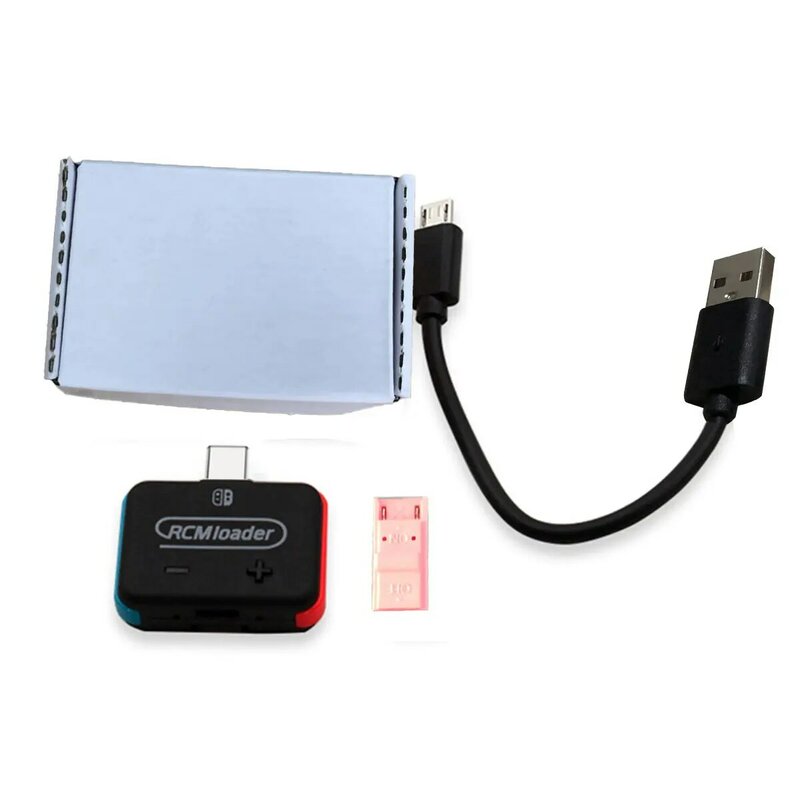 Бытовая техника RCM Loader + RCM Jig Kit для Nintendo Switch NS HBL OS SX Полезная нагрузка USB донгл диск впрыскиватель Archiver