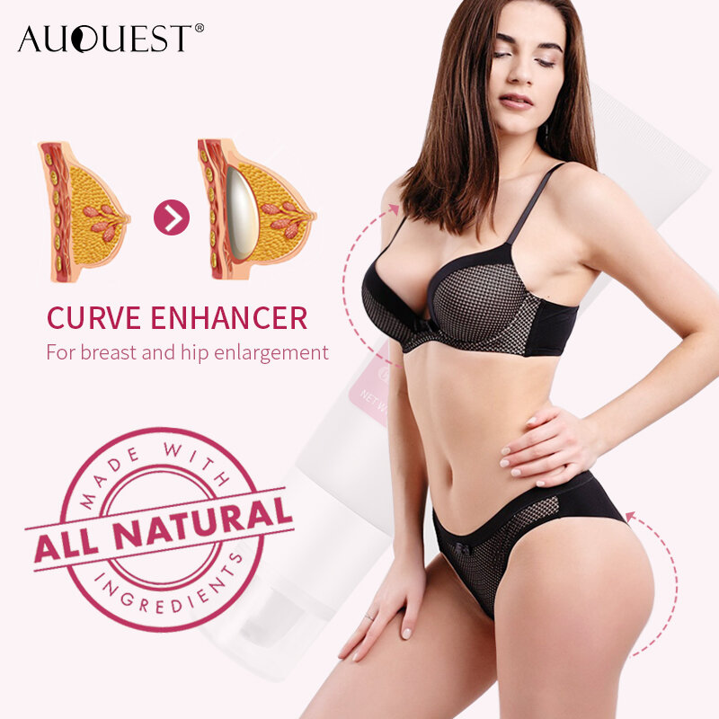 Auquest Butt Enhancement Cream Hip Butt Snelle Groei Externe Borstprotheses Body Cream Sexy Lichaamsverzorging Voor Vrouwen 45G 6.21