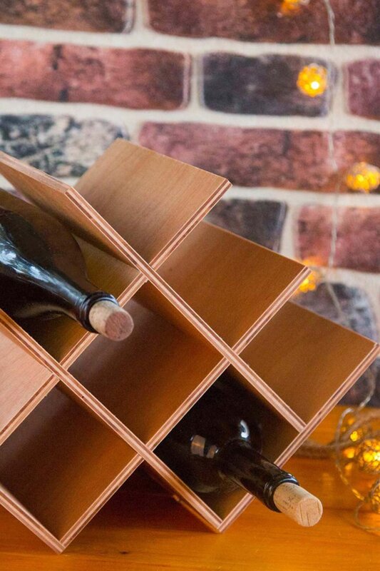 100ไม้ตู้ตกแต่งสีแดงไวน์จัดเก็บข้อมูล Racks ห้องรับแขกตกแต่งตู้ไม้สีแดงไวน์ไวน์
