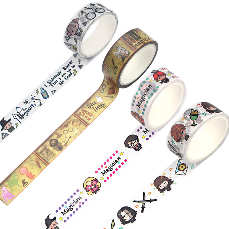 FD0435 Anime Washi Tape Masking Tape Adhesive Tapes Stickers Decorative Stationery Matte Tapes