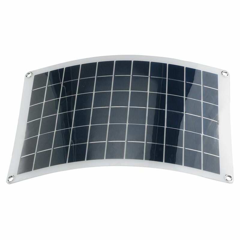 Kit completo de Panel Solar para coche, placa de células solares de 100w, 12V, USB, con controlador de 10/20/30A, para yate, autocaravana, barco, móvil, cargador de batería de teléfono