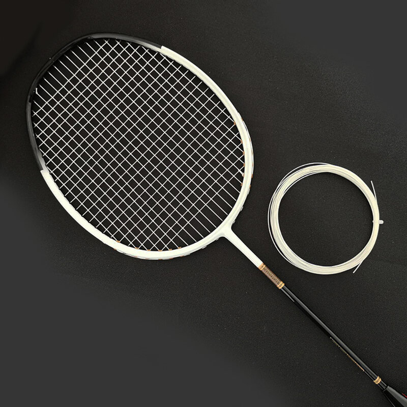 Profesjonalna żyłka do badmintona do trenowania w badmintona rakieta sznurkowa rakieta do badmintona akcesoria 9 kolorów linia rozrywka na świeżym powietrzu