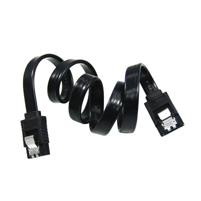 Câble de Signal SATA 3 RAID pour disque dur HDD 45CM, 1 pièce, câble de données SATA 3 haute vitesse Durable, noir, nouveauté 2020