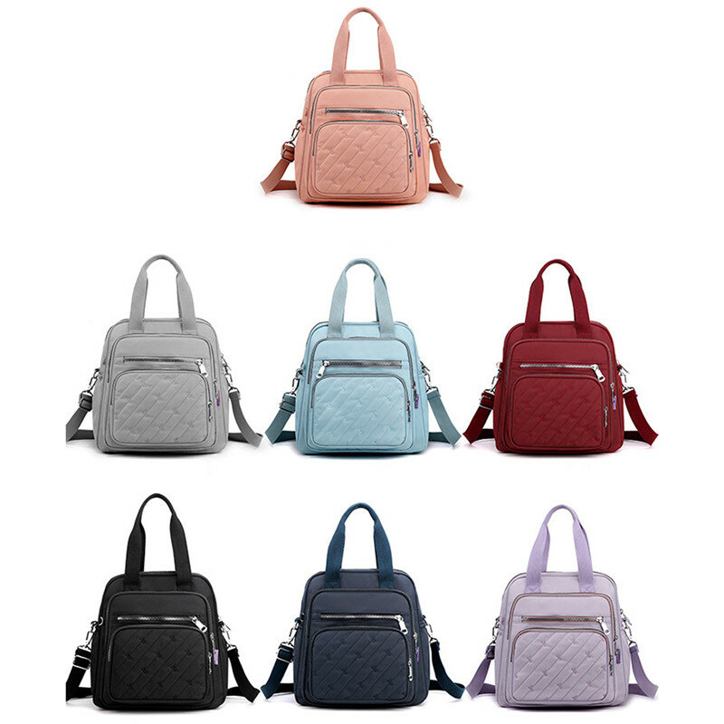 2023 New 7 Colors Crossbody Bags For Women Single & Double Women Shoulder Bag Multi Zipper Messenger Bag Large Woman Summer Bag
