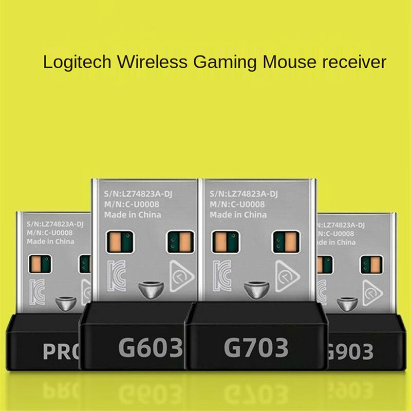 Logitec g903,g403,g900,g703,g603 g pro,アダプター,ワイヤレスゲームドングル用のミニワイヤレスゲームコントローラー