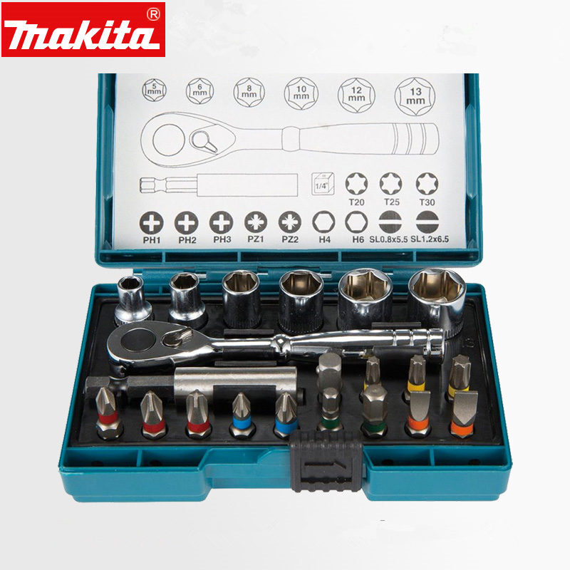 MAKITA Driver Bit ImpactX Performance-Optimized  Steel  Set  Metric Drill Screw Bit Set B-54081 B-36170 B-45412 B-52467 D-58833