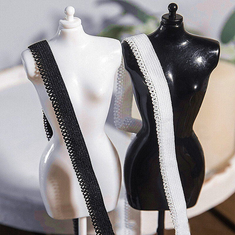 1 Yds Elastic Band Trim Underwear Bra Ribbon Lace Garment Sewing Edge Craft DIY