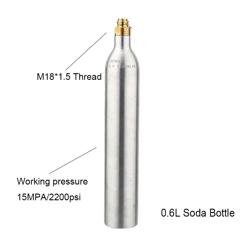 Kit di trasferimento della birra (barile di birra in acciaio inossidabile 6L e serbatoio del regolatore di Co2 e riempitore di bombole di pressione e collettore di Gas) per Homebrew