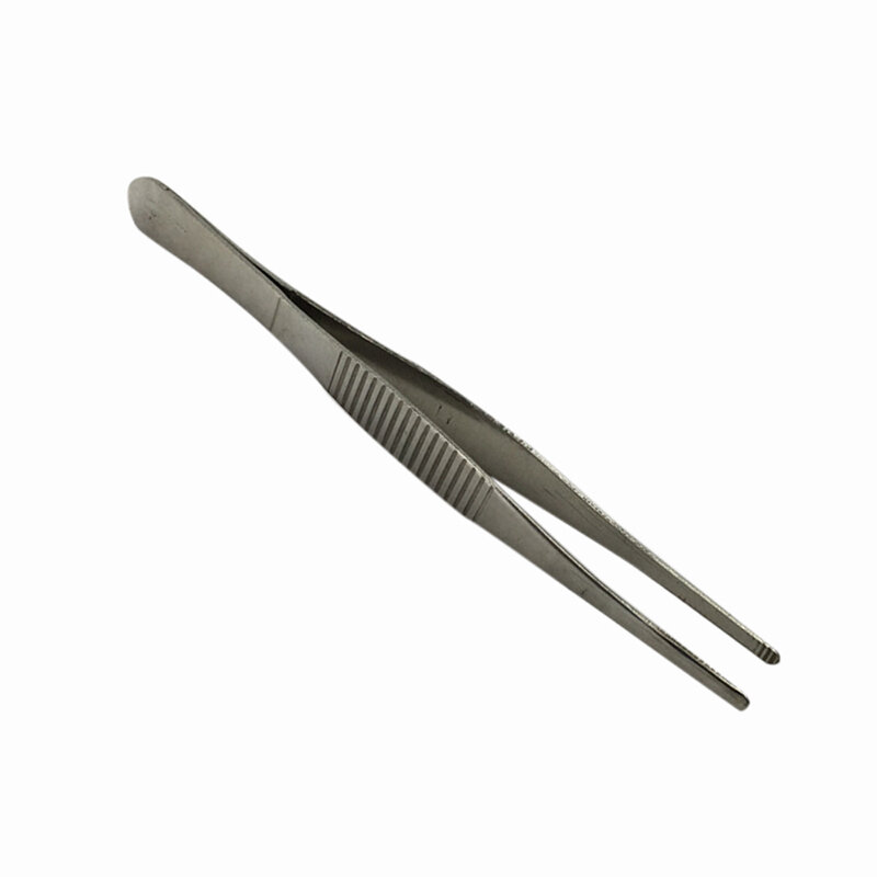 Stal nierdzewna 430 anti-jod medyczne pincety długie proste kleszcze 12.5cm-30cm prosto głowy łokieć zagęścić narzędzia medyczne