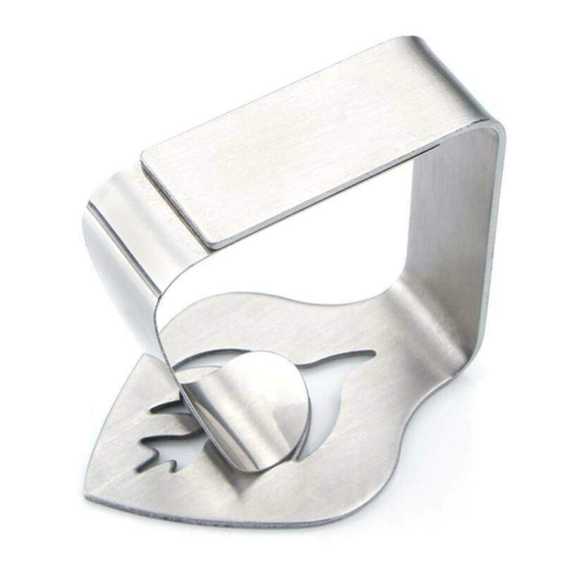 Stainless Steel Leaf Tablecloth Clips Table Covers Clip Clamp Holder Ornaments