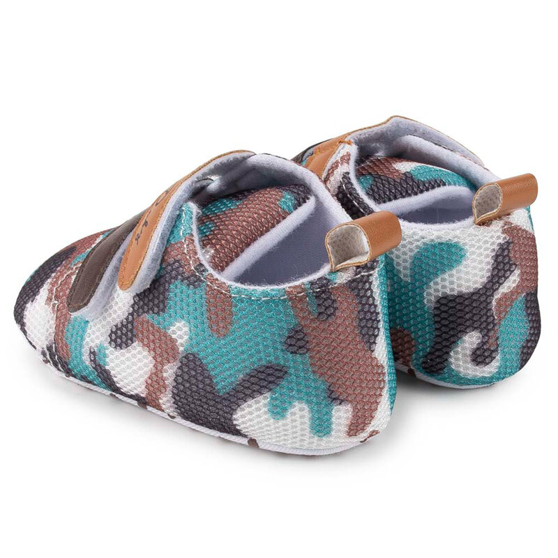 2020 Summer Infant Baby Girls Boys Flats Soft Sole Anti-Slip Mesh Camouflage Toddler First Walker Crib Shoes 0-18M Newborn Shoe
