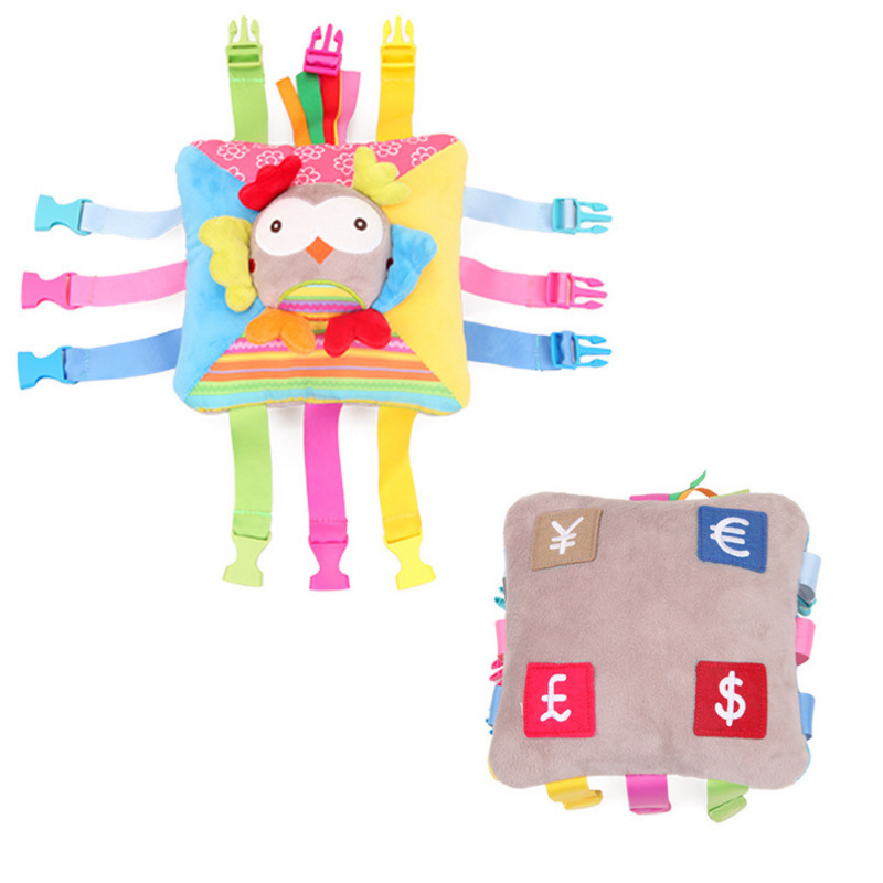 Игрушки для малышей, Развивающие детские игрушки для новорожденных, плюшевые Мультяшные детские игрушки для коляски 0-6 лет