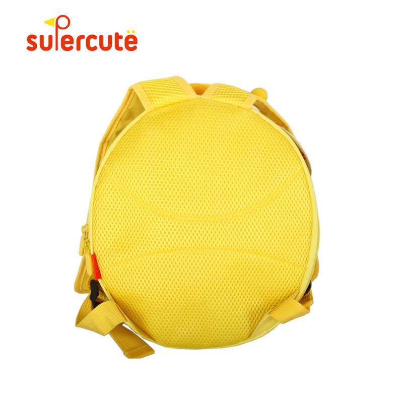 SUPERCUTE Fashion Ransel Anak Lebah Bentuk Packpack untuk Anak Laki-laki dan Perempuan Tahan Air Luar Ruangan Anti-Lost Tas Anak