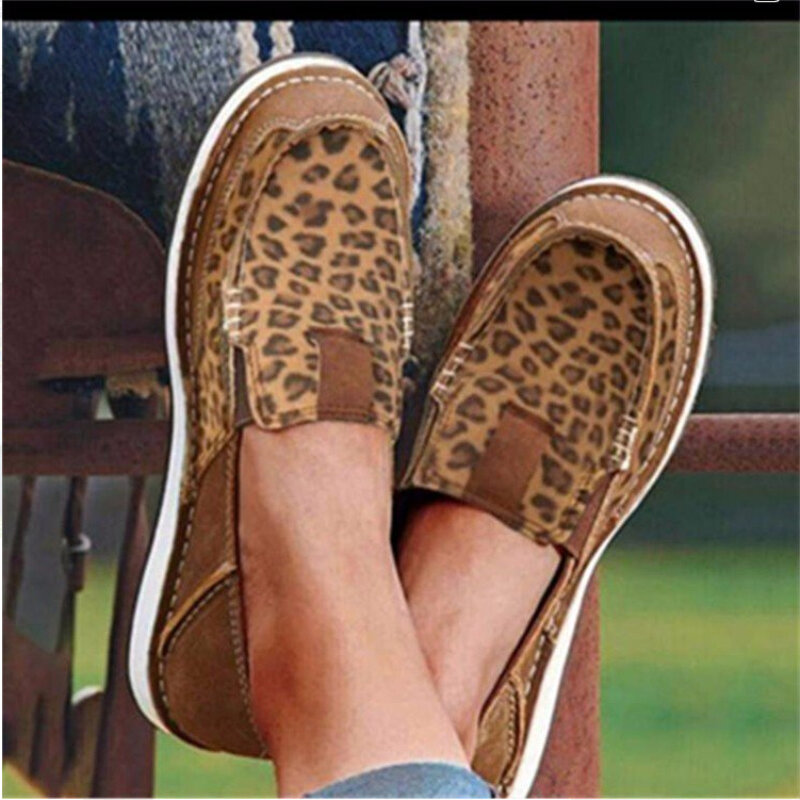 Novo tamanho grande comércio exterior round-toe sapatos de lona plana cor costura confortável leve sapatos casuais kz049