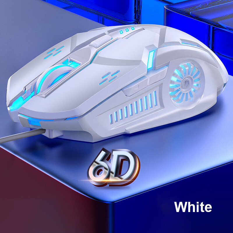 2 tipos wired mouse do jogo com fio rato 6d 4-velocidade dpi rgb mouses para pubg computador portátil gamer mouse periféricos