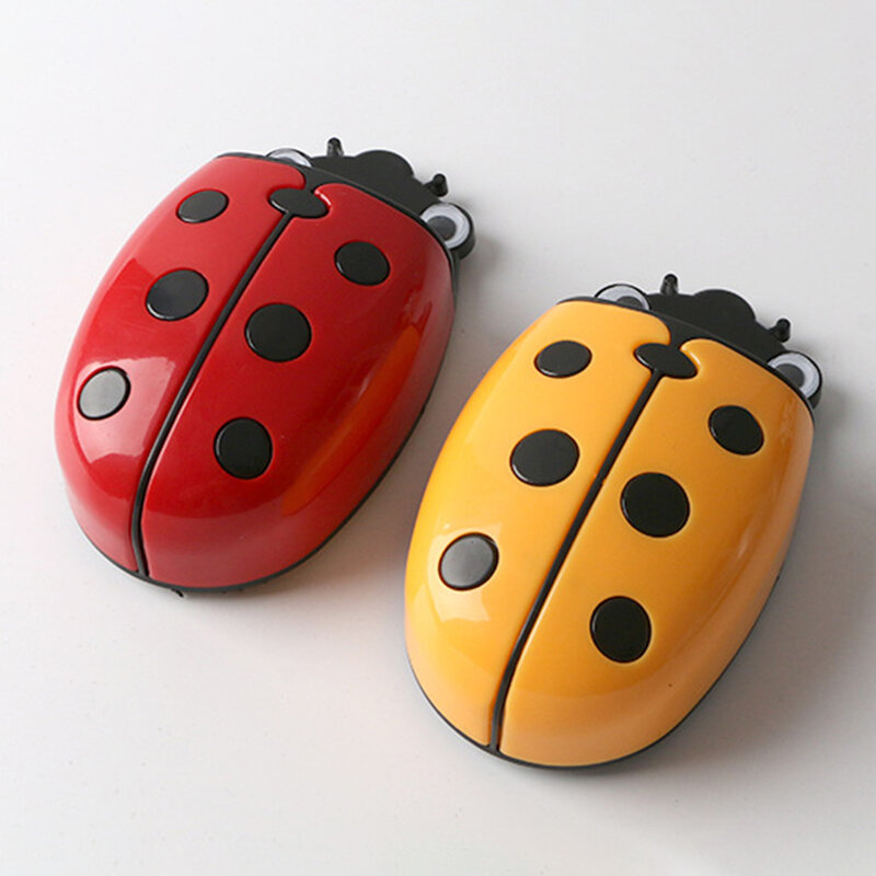 Baru Cute Ladybug Kulkas Penyimpanan Magnetik Kotak Penghapus Papan Tulis Pena Organizer Menghemat Ruang Dapur Wadah Pemegang