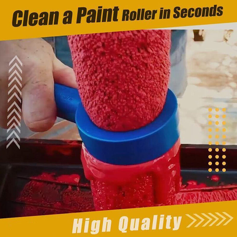 Économiseur de rouleau de peinture facile à nettoyer, rouleau de peinture adapté à différentes tailles de couvercles, outil de nettoyage, livraison directe