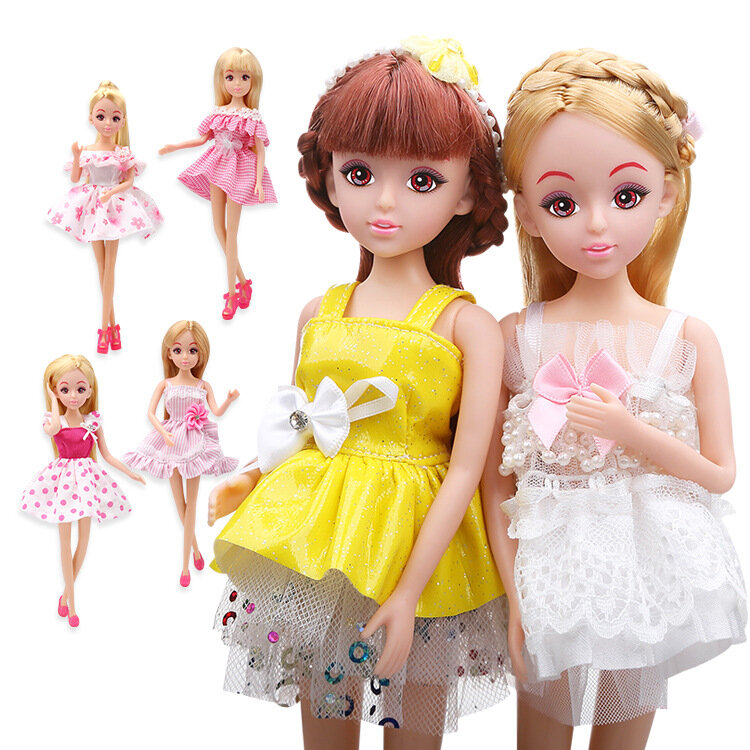 Fashion Girl Doll Action Models Dolls cute DIY toy Classic  Children figure Princess gifts toys for girls