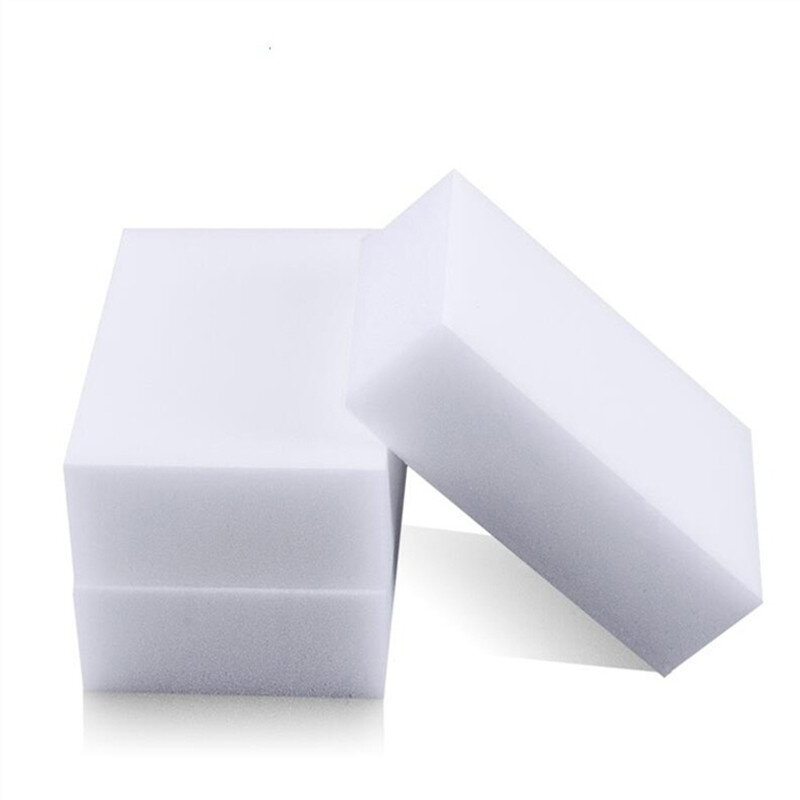 Kithken-plato de esponja para lavado, taza, se adapta a electrodomésticos eléctricos para el Hogar, baño limpio, 10x6x2,5 cm, 50 unids/lote