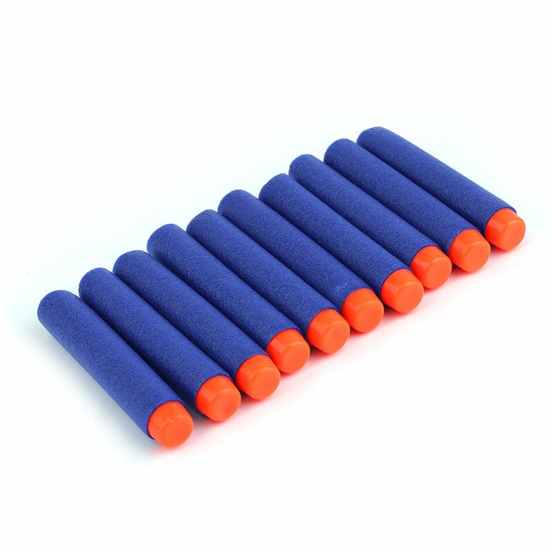 Nerf-strikeライトシリーズの弾丸の交換,子供のおもちゃの銃の弾薬,青い柔らかい泡の弾丸
