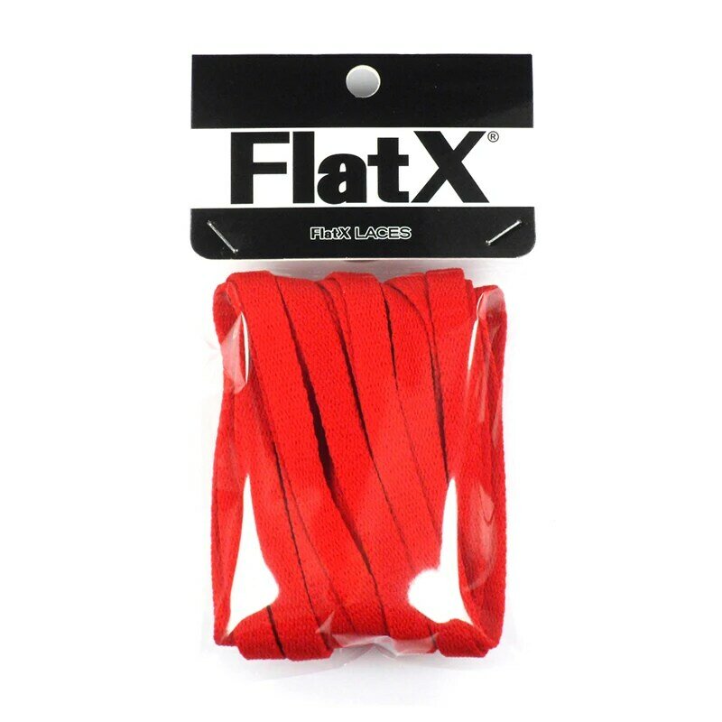 FlatX-رباط الحذاء الأحمر ، جودة عالية ، 8 مللي متر ، حذاء رياضي احترافي ، مضاد للإخراج ، دانتيل يحمل علامة تجارية ، بيع بالجملة