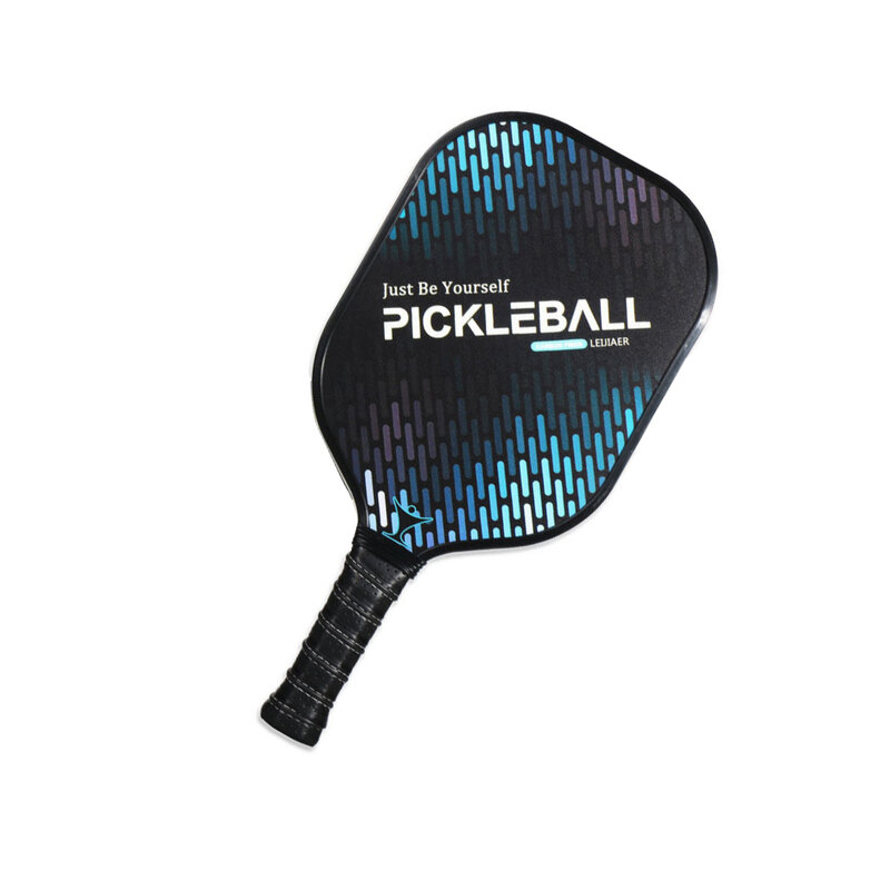 Novo profissional de fibra carbono pickleball raquete moda tênis esportes pickleball paddle para adultos crianças exercício suprimentos