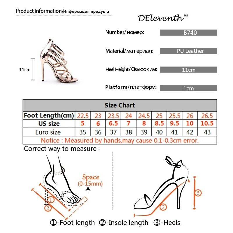 Женские свадебные туфли, босоножки на высоком каблуке 11 см, с пряжкой и открытым носком, золотистого цвета, 2019