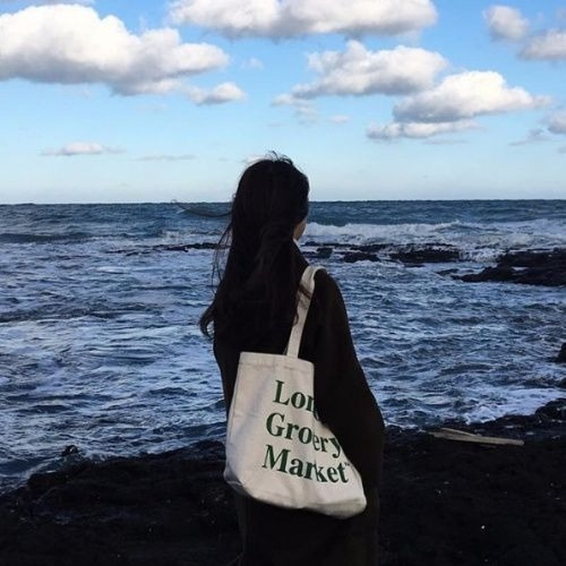 Eco Freundliche Leinwand Einkaufstasche Tragbare Faltbare Casual Baumwolle Tuch Tote Tasche Hohe Kapazität Schulter Lagerung Taschen