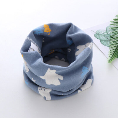 신제품 어린이 목도리 턱받이 세트 목 남녀 아기 가을 겨울 유아용 헤징 스카프 따뜻한 목 둘레, 2020