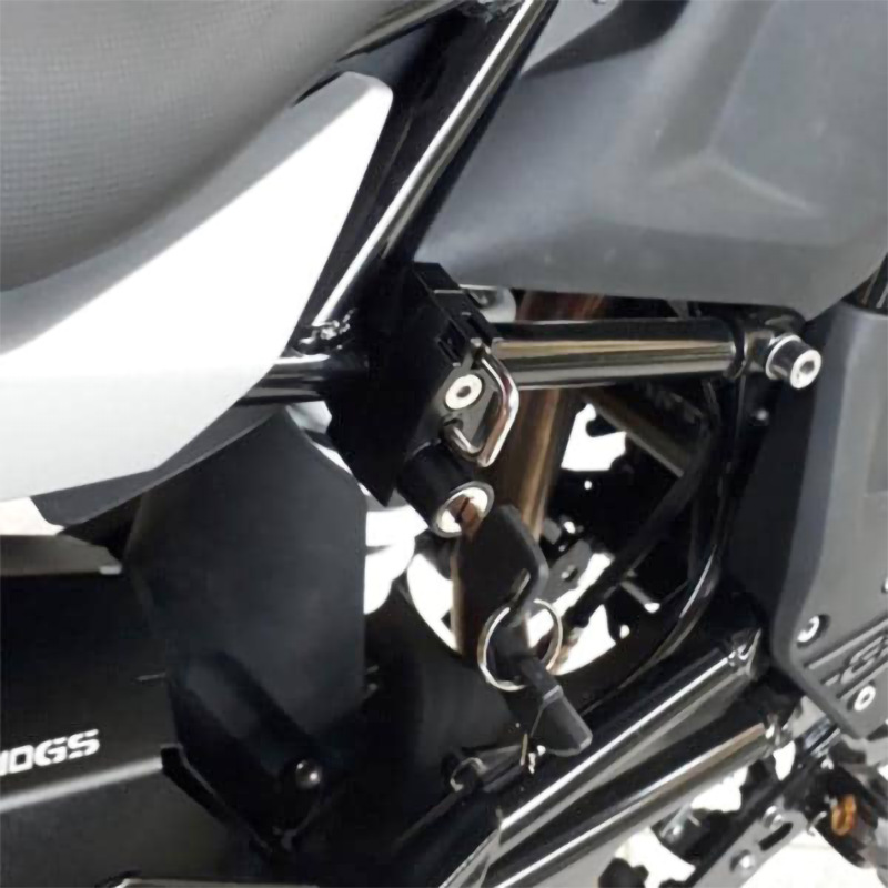 Motorrad Universal Helm Lock Für 25mm Motor Kurbelgehäuse Crash Bar Motorrad Motorrad Zubehör Motorrad Helm Lock